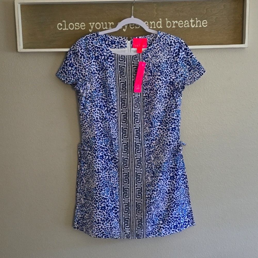 Blanca Stretch Romper Lilly Pulitzer Size 6 - Picture 4 of 6